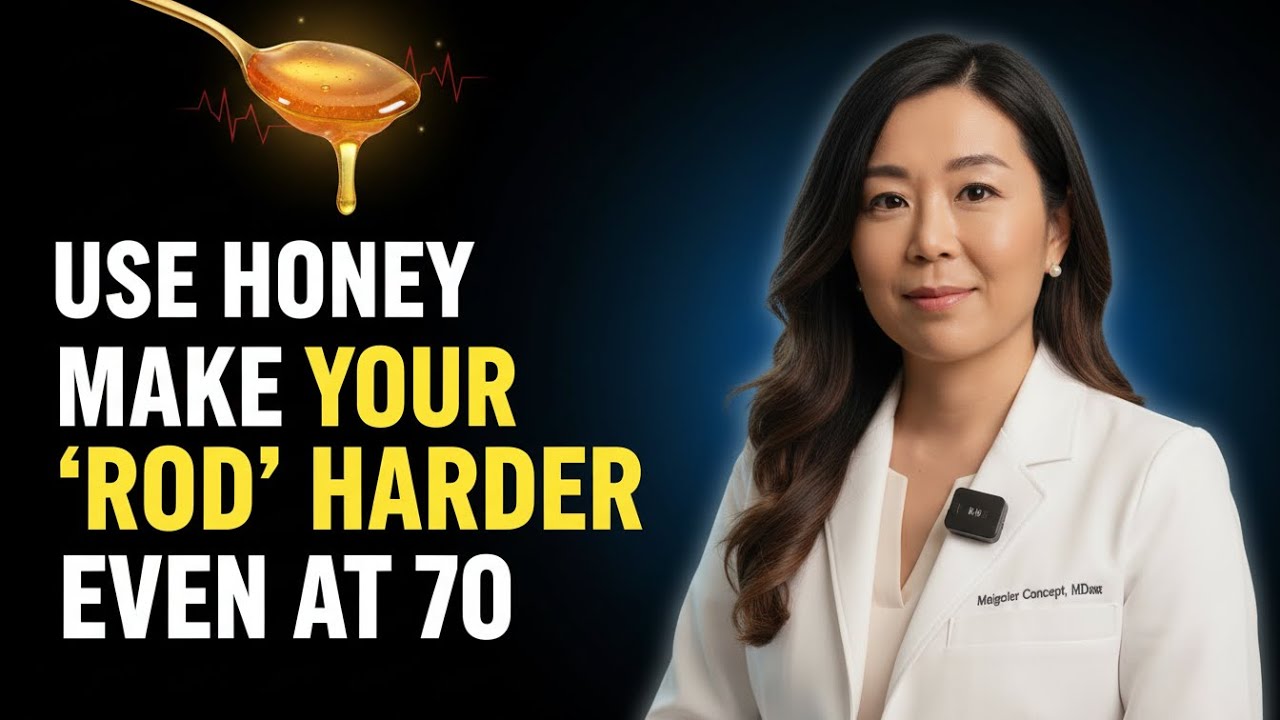 Urologists: Never Use Raw Honey Alone! Mix THIS for Massive Blood Flow After 50 | Dr. Mika Hayashi,