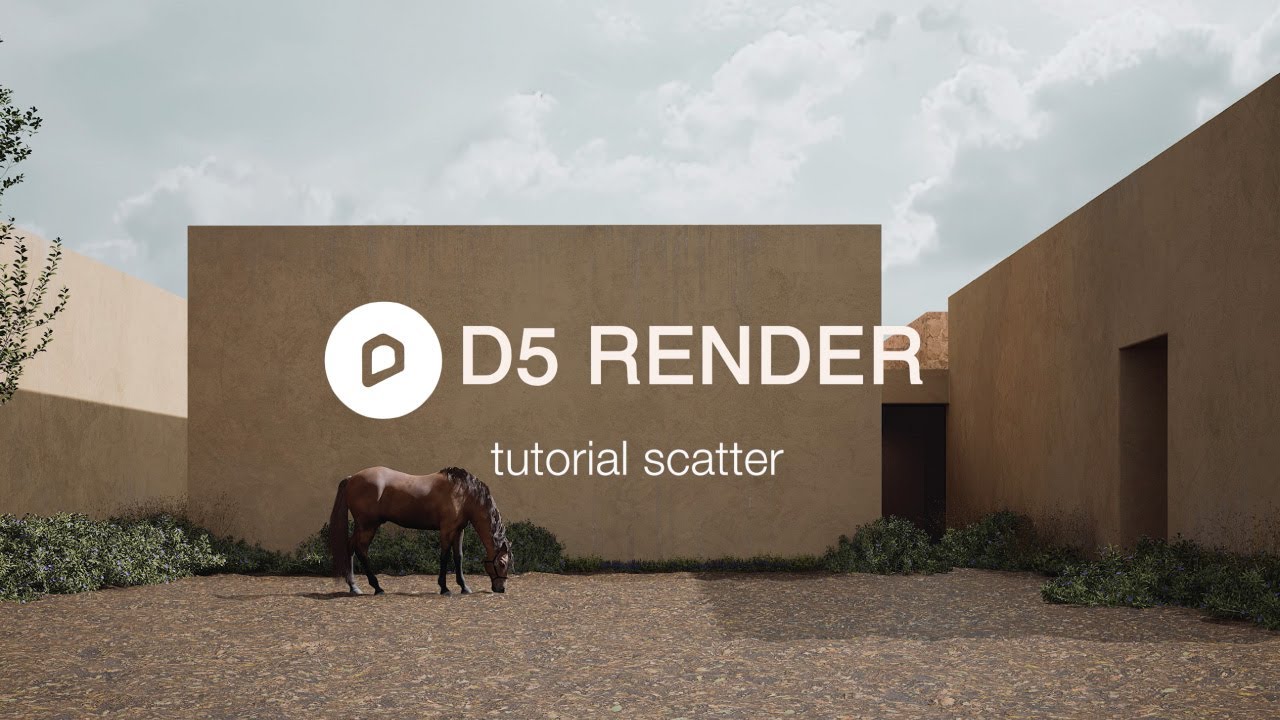 Tutorial D5 Render | Exterior Realista y Scatter