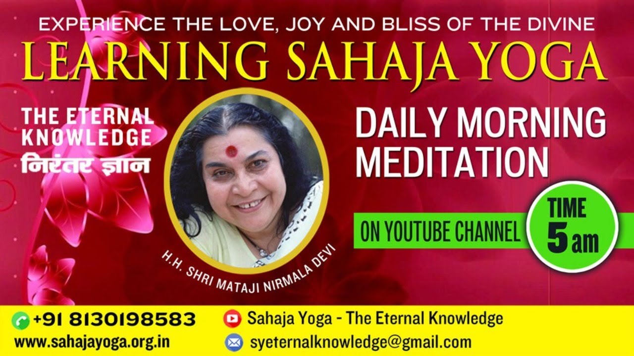 25 Sep, 2021 | Morning Meditation  | Sahaja Yoga - The Eternal Knowledge