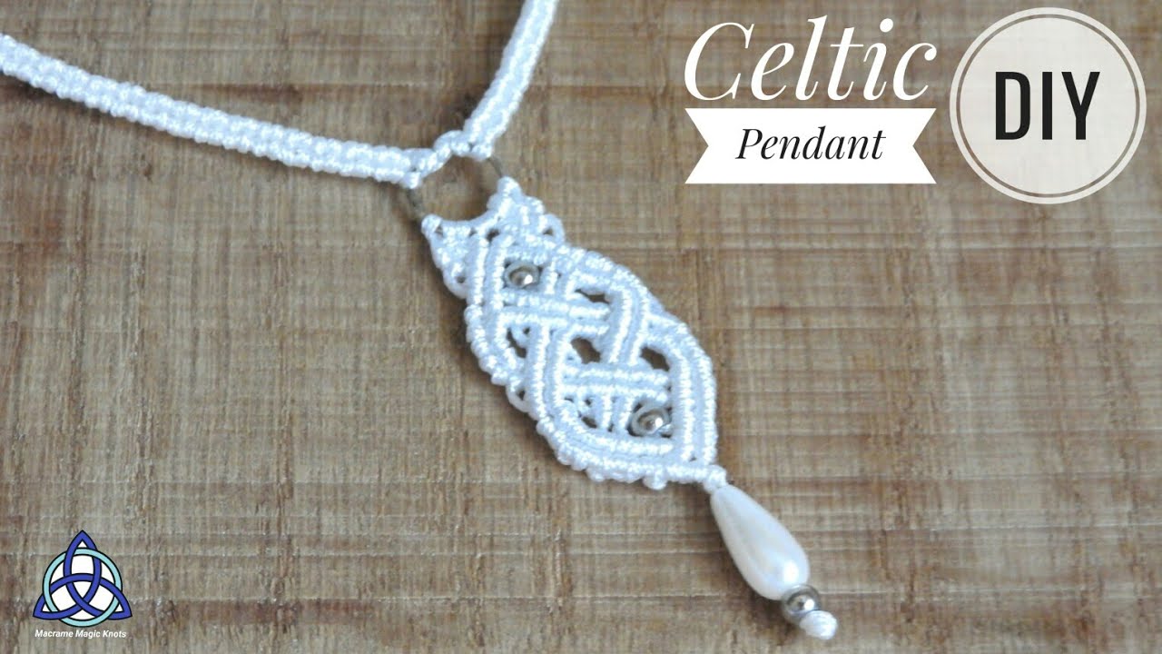 Macrame Celtic Necklace -Jewelry Making  ♥ DIY ♥