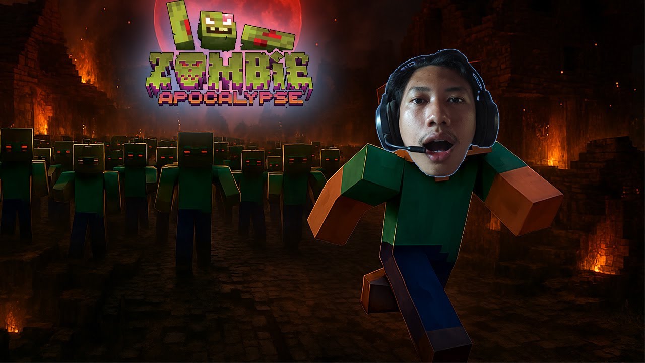 Siapa mau mabar zombie apocalypse di minecraft bedrock??? (Vertical)