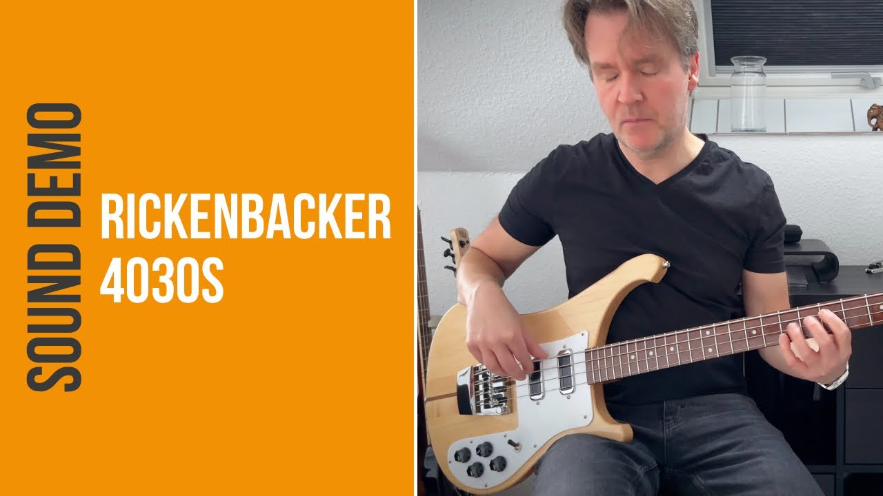Rickenbacker 4030S - Sound Demo (no talking)
