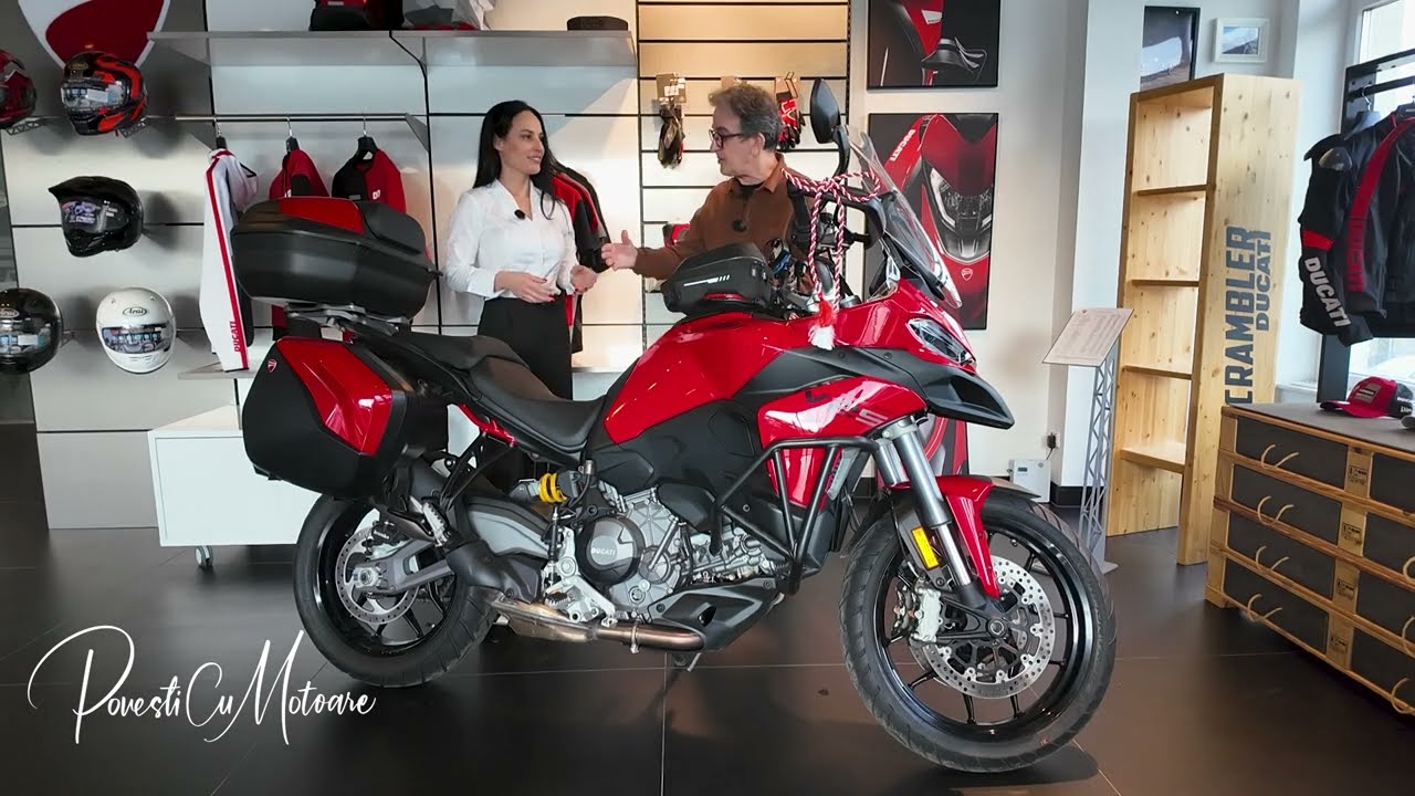 Despre Ducati Multistrada V2 împreună cu Andreea