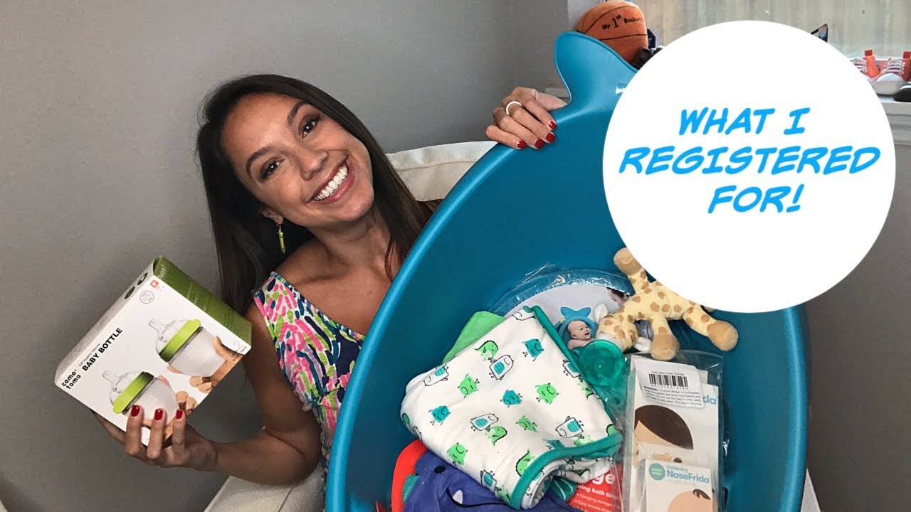 BABY SHOWER HAUL 2019 | WHAT I REGISTERED FOR | FIRST BABY