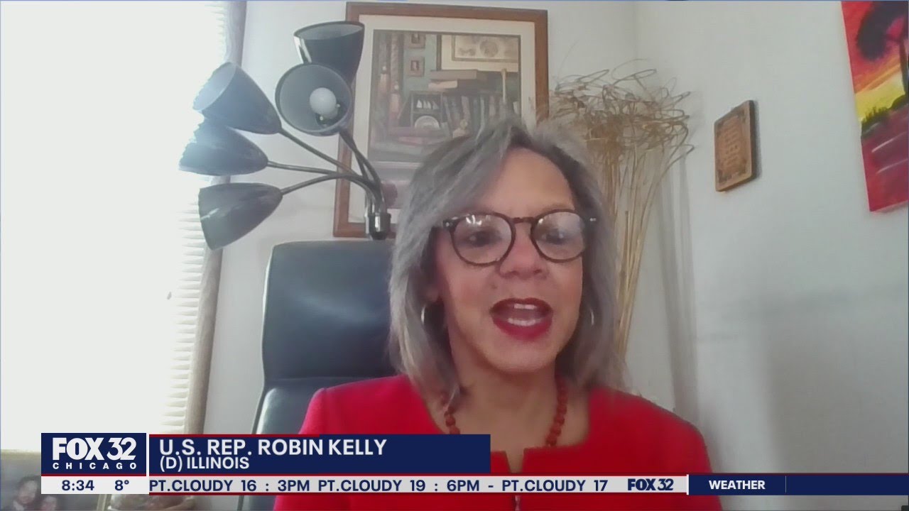 U.S. Rep. Robin Kelly gives an update on third stimulus check