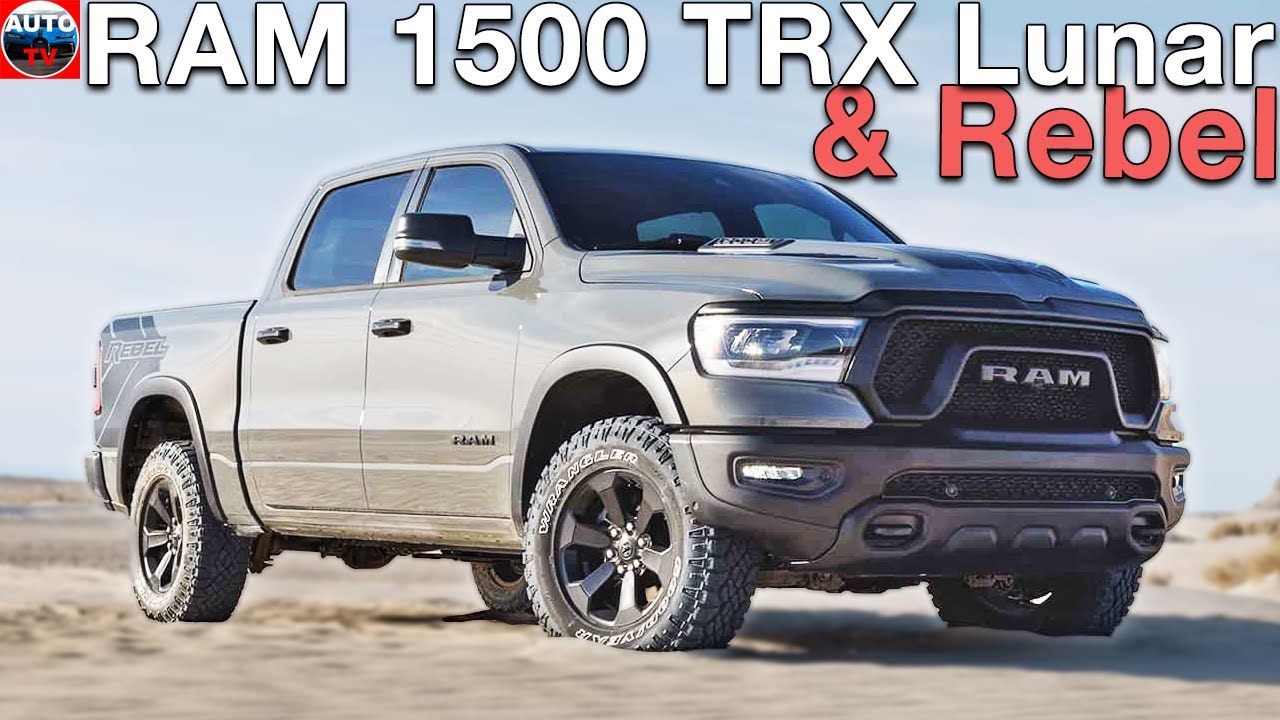NEW 2023 Ram 1500 Rebel And TRX Lunar Editions Updated