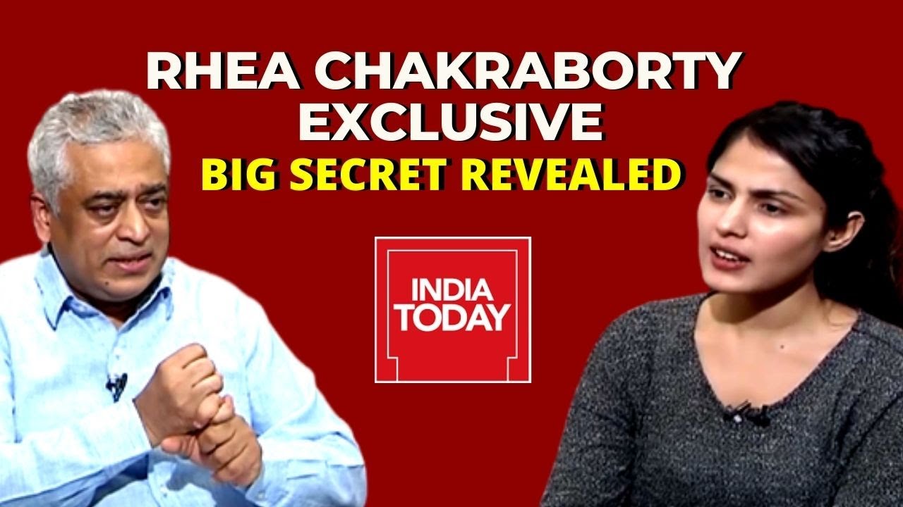 Rhea Chakraborty's Exclusive Full Interview With Rajdeep, Big Secrets Revealed | SSR Death case