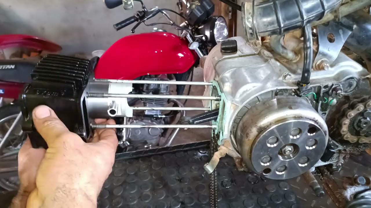 Montagem do Motor da Pop 100, Biz e 50cc Tudo  Que Você Precisa Saber, Pare de Cima!
