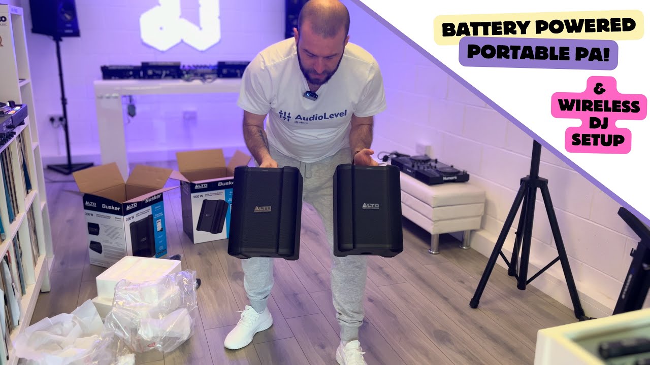 Alto Busker | Unboxing & Wireless DJ Setup (2024)