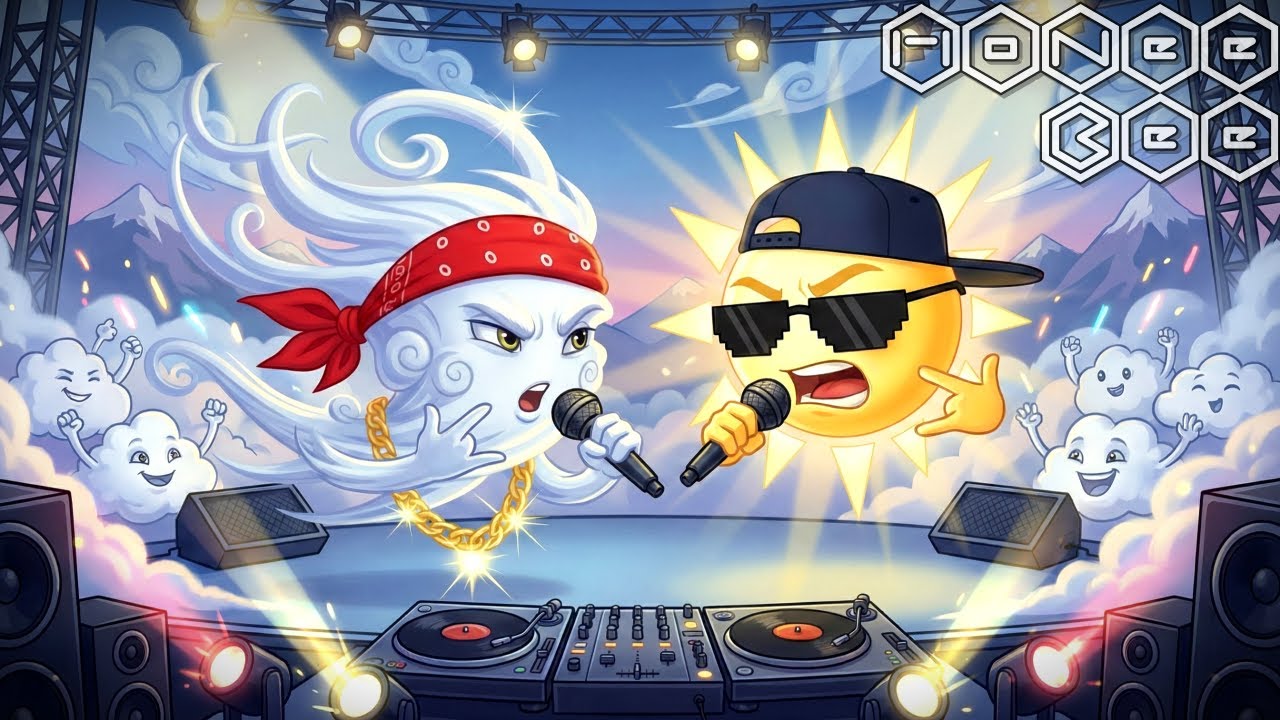 Who is the Real God? North Wind vs Sun: A Cinematic Rap Battle