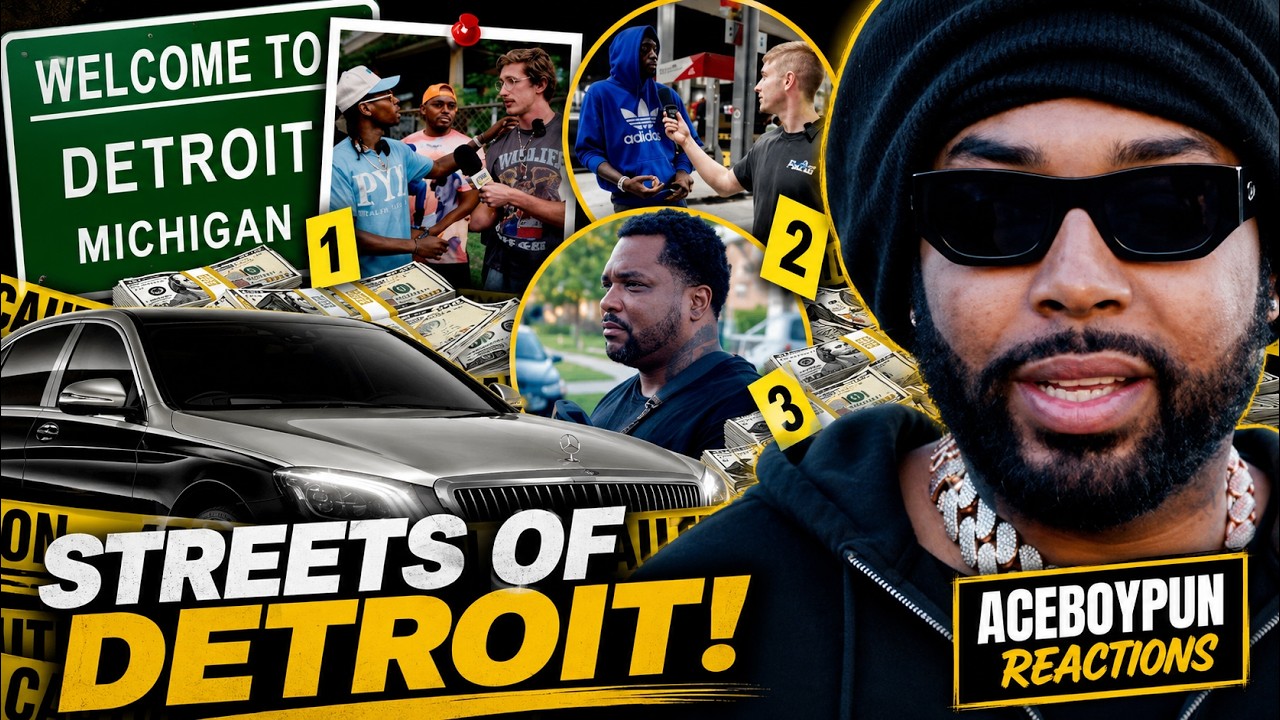 Inside the Wild Streets of Detroit | AceBoyPun Reacts