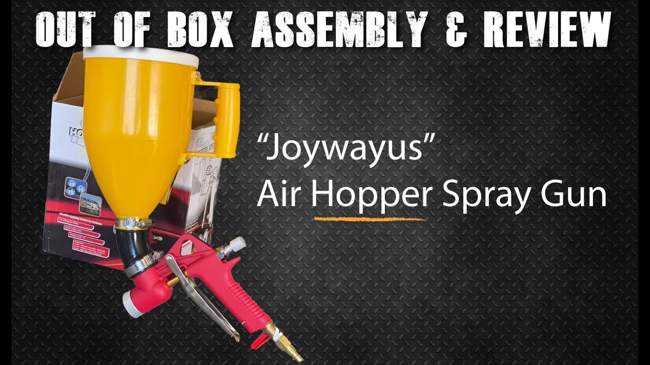 Is this 3 liter air hopper spray gun sold by Amazon worth it? Out of box assembly and review