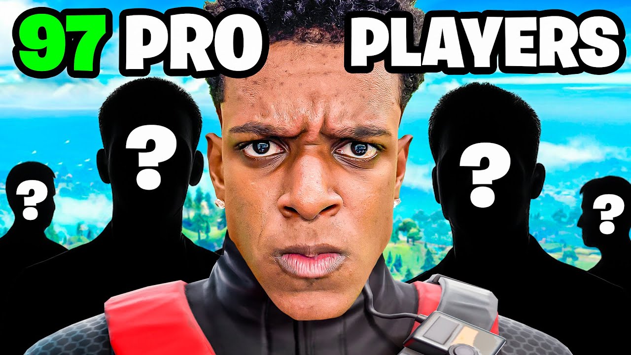 oCastrin jogou fortnite contra 97 PRO PLAYERS