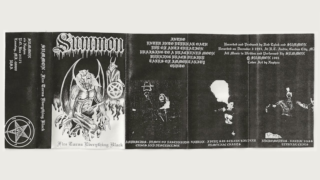 Summon - Fire Turns Everything Black (USA, 1995)