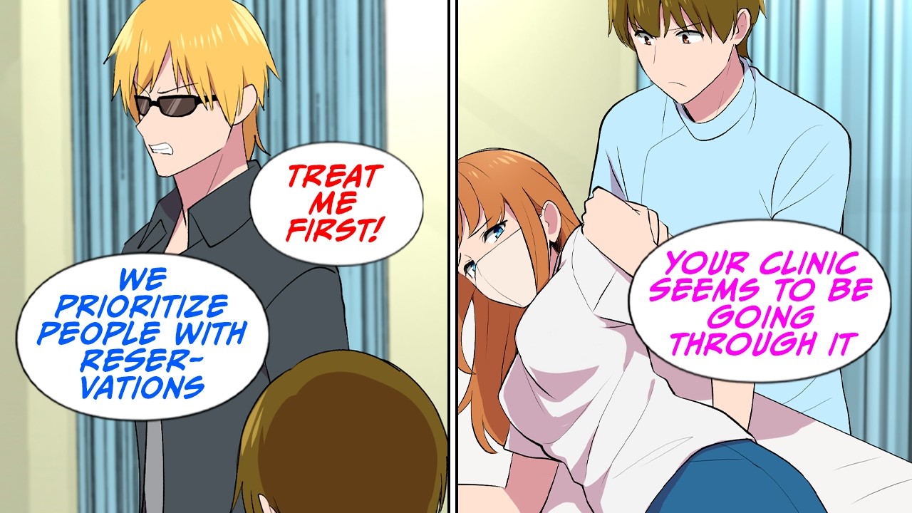 A famous actor came to my chiropractic clinic [Manga Dub]