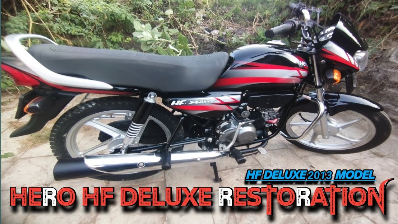 Hero hf deluxe restoration / old bike restoration 