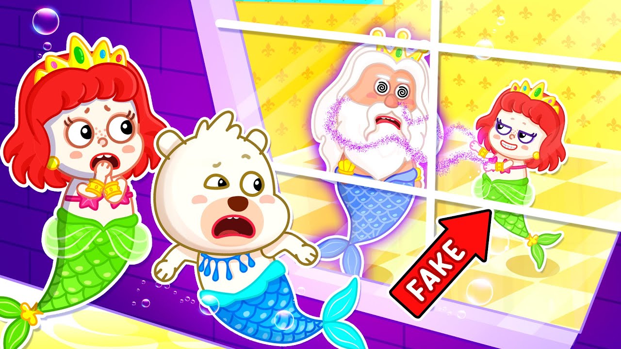 Bearee Fun & Learn | Bearee’s Smart Plan Saved Ariel and the Sea Kingdom! | Kids Cartoon