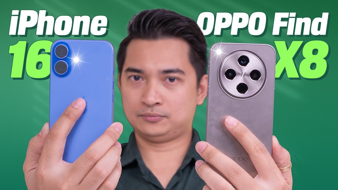 So sánh iPhone 16 vs OPPO Find X8: cùng tầm giá, chiếc máy nào cho trải nghiệm tốt hơn ???
