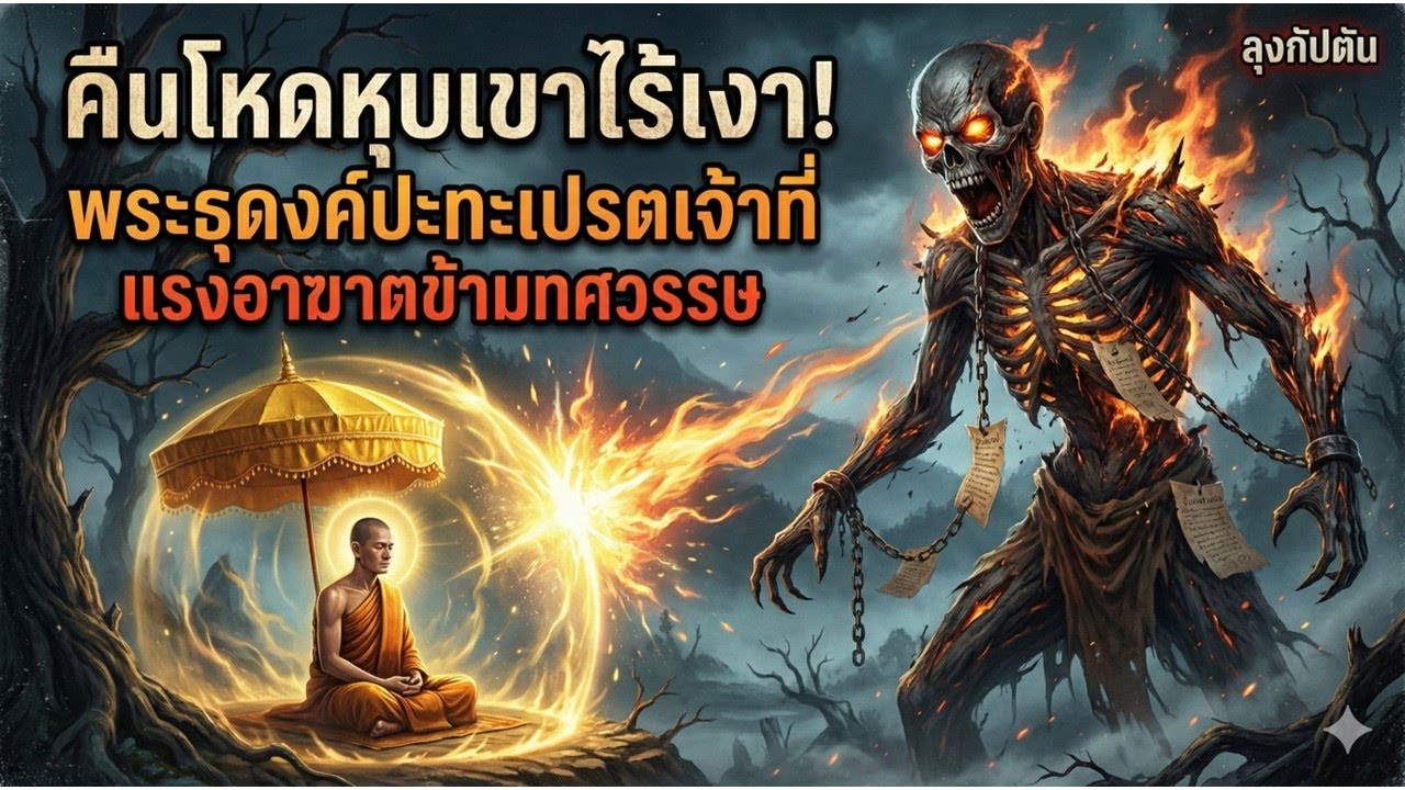 คืนโหดหุบเขาไร้เงา พระธุดงค์ปะทะเปรตเจ้าที่ แรงอาฆาตข้ามทศวรรษ