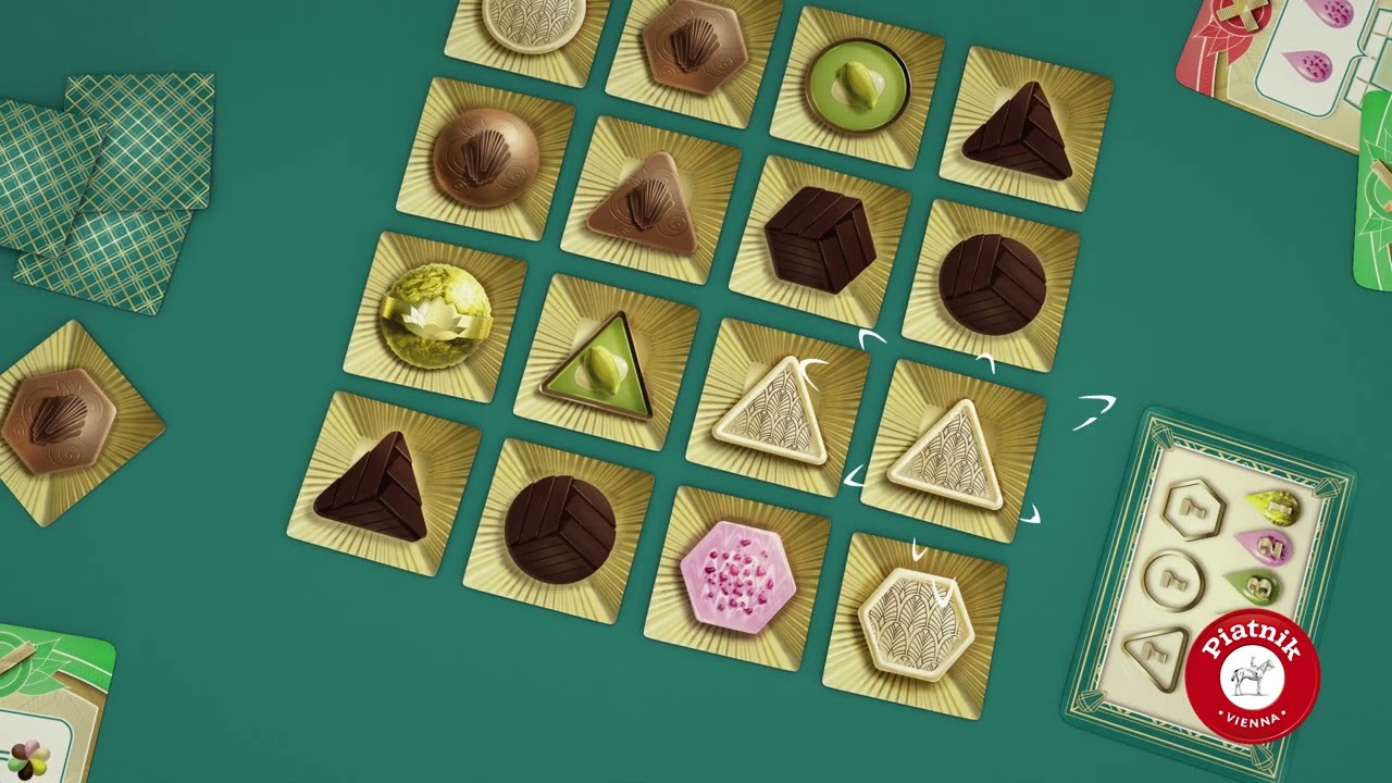 CHOCOLATES - family game - Teaser (EN) Piatnik