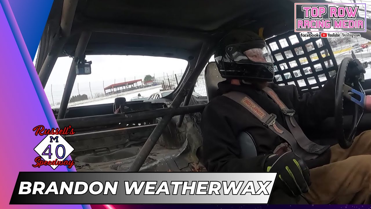 1/3/26 | Brandon Weatherwax | Shtterr's Full 150 Enduro Driver Cam | Russell's M-40 Speedway