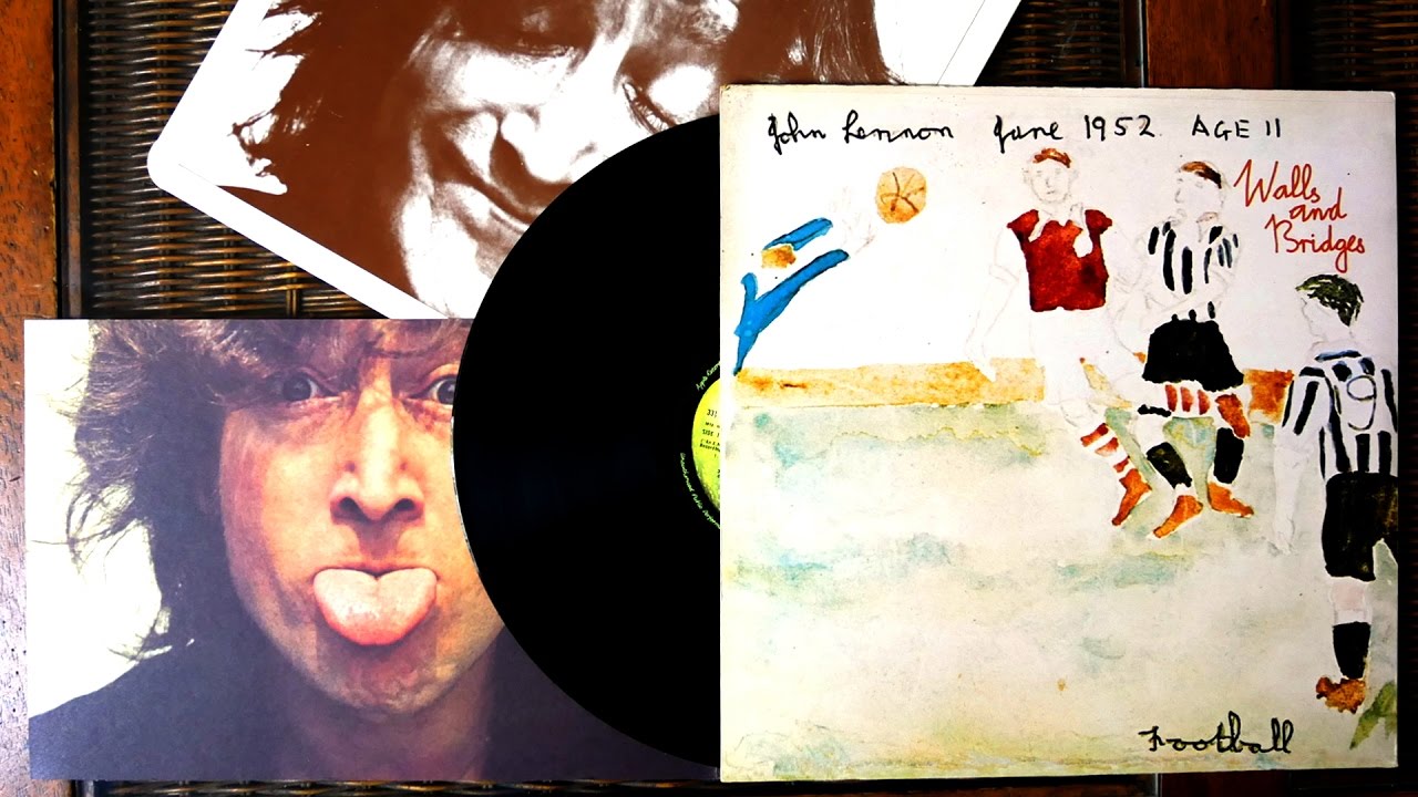 John Lennon - Walls and Bridges - 1974 - Vinyl Album Unboxing