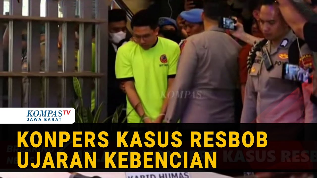 Penampakan Youtuber Resbob Pakai Baju Hijau Tahanan Polda Jabar