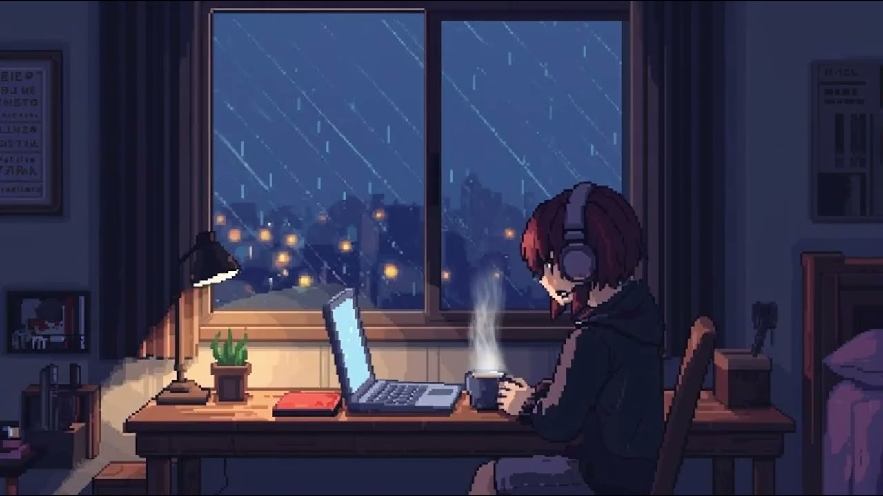 DeepFocus Lofi 🌧️ 51 Min Study / Work / Reading