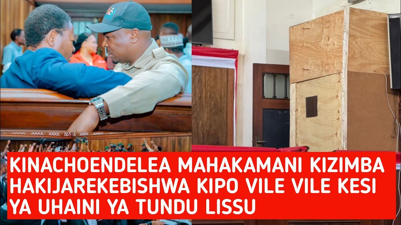 KINACHOENDELEA MAHAKAMANI KIZIMBA HAKIJAREKEBISHWA KESI YA TUNDU LISSU JE ASKARI ATALETWA? 