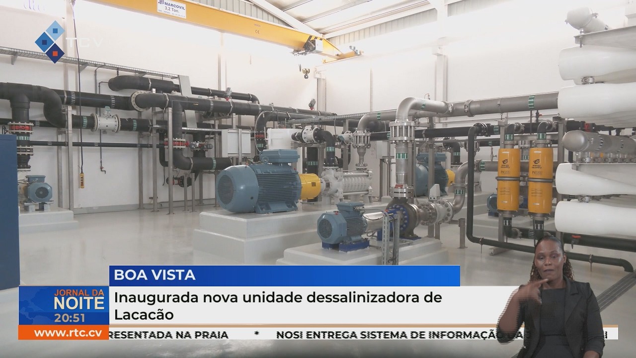 Boa Vista: Inaugurada nova unidade dessalinizadora de Lacacão