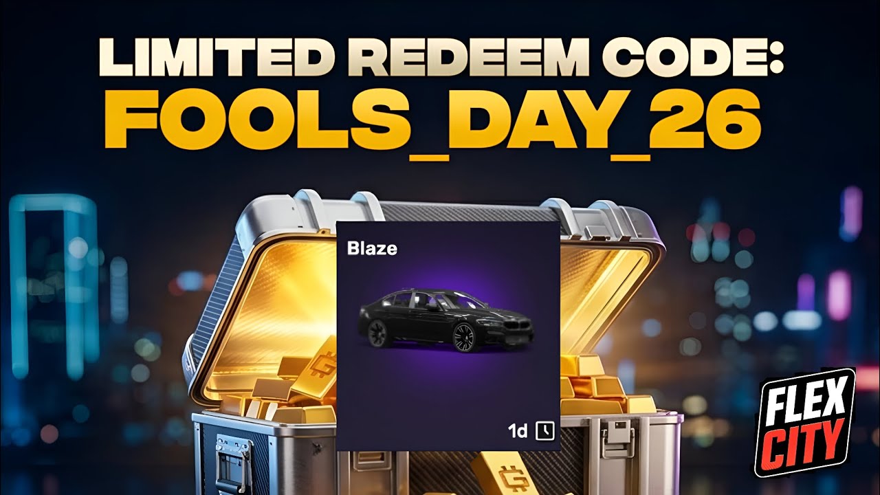 FlexCity: April Fools Day Redeem Code Limited Time !! @flexcityofficial @Devils2999 