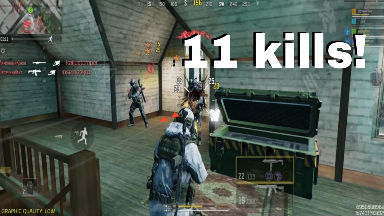 Legendary Lobby Me Full Rush Gameplay 4v4 COD Mobile 
