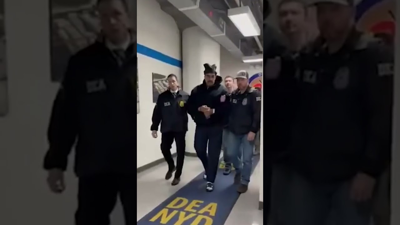 White House video shows Maduro in U.S. Custody after capture