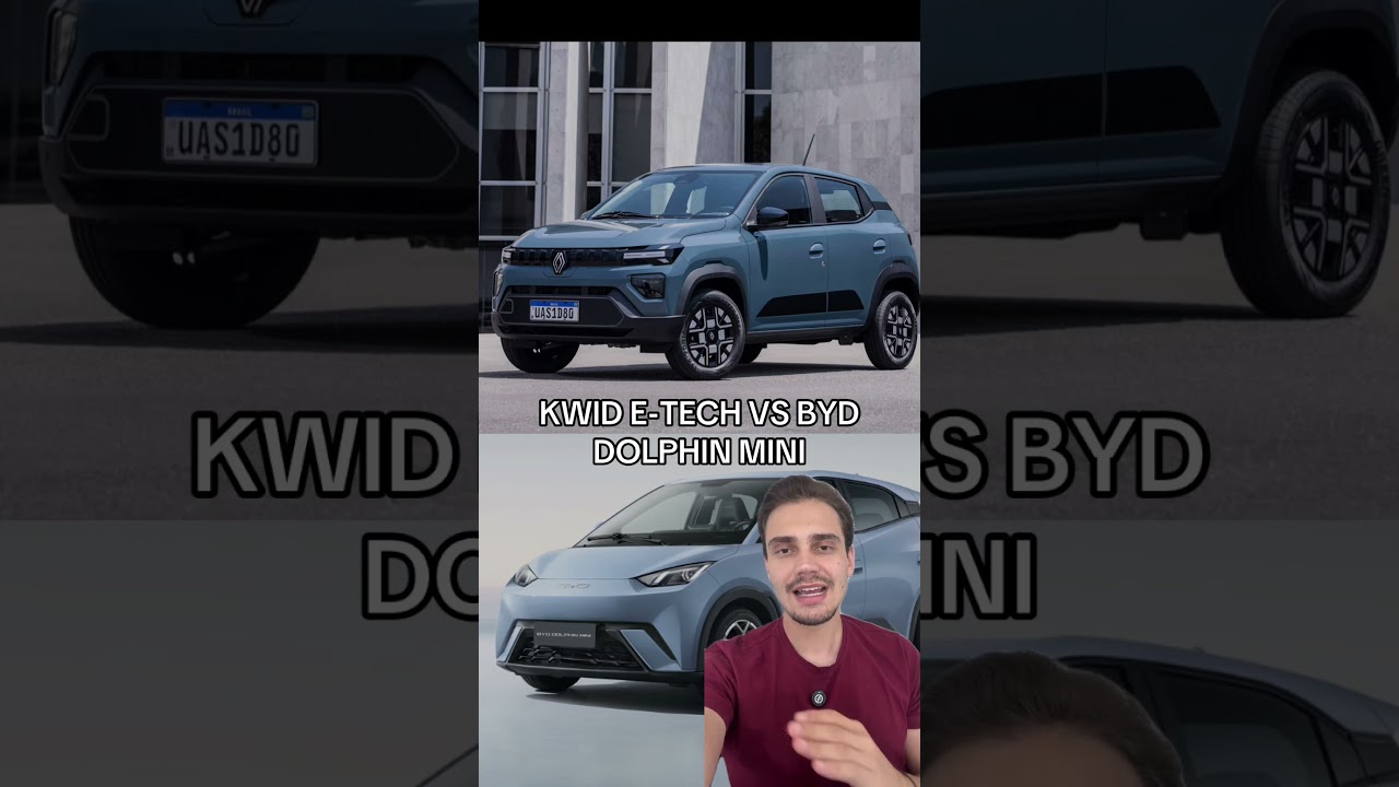 KWID E-TECH VS BYD DOLPHIN MINI! #shorts #renault #byd