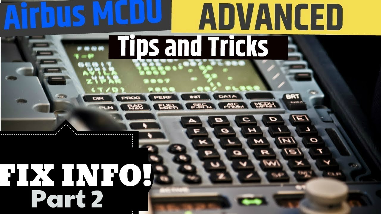 VNAV Guidance with FIX Info I Airbus MCDU I Advanced Toliss A321