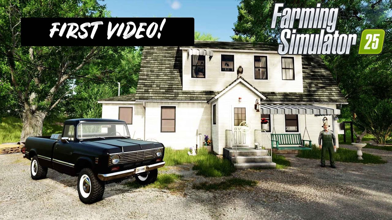 FARMING SIMULATOR 25 - FULL REALEASE | FIRST GAMEPLAY VIDE ON PS5