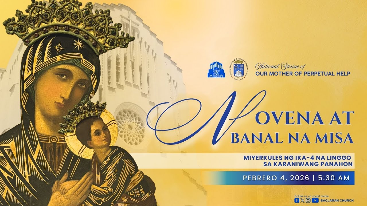Baclaran Church: Miyerkules ng Ika-4 na Linggo sa Karaniwang Panahon