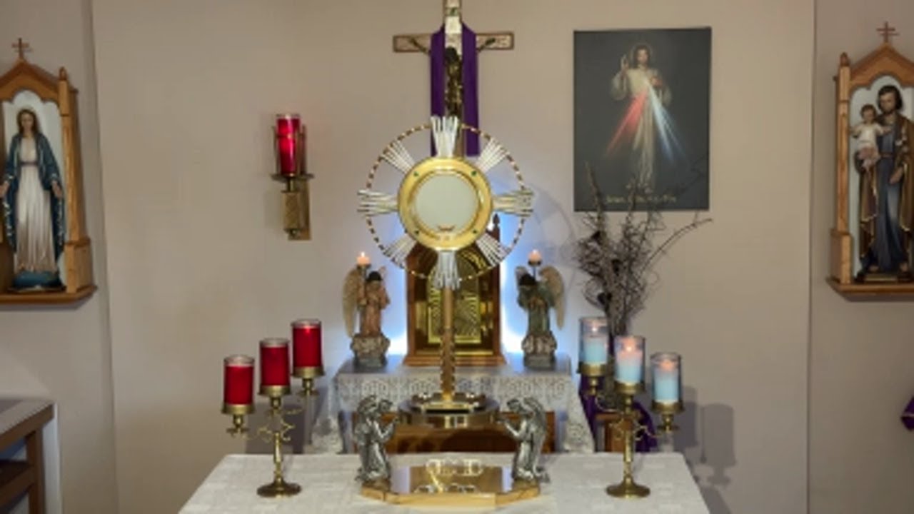LIVE Eucharistic Adoration - Sisters of Divine Mercy