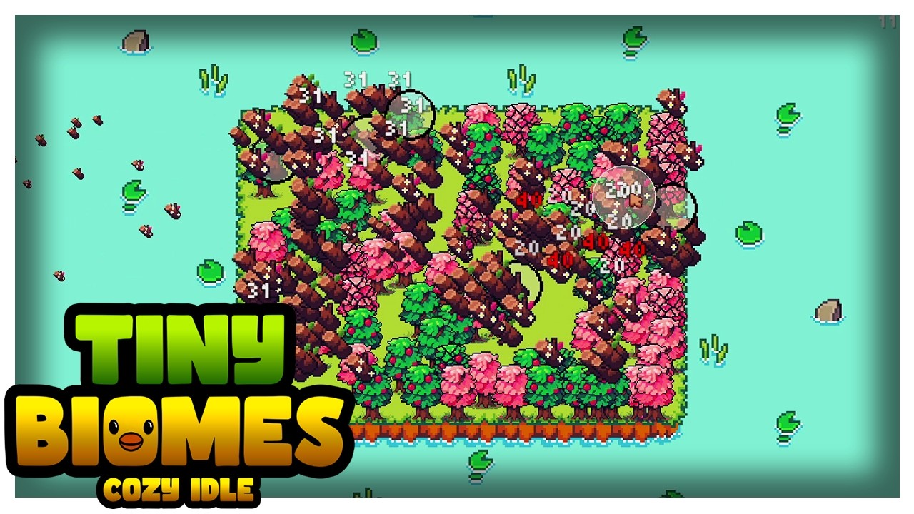 A Cozy Game About Chopping Wood【 Tiny Biomes: Cozy Idle 】