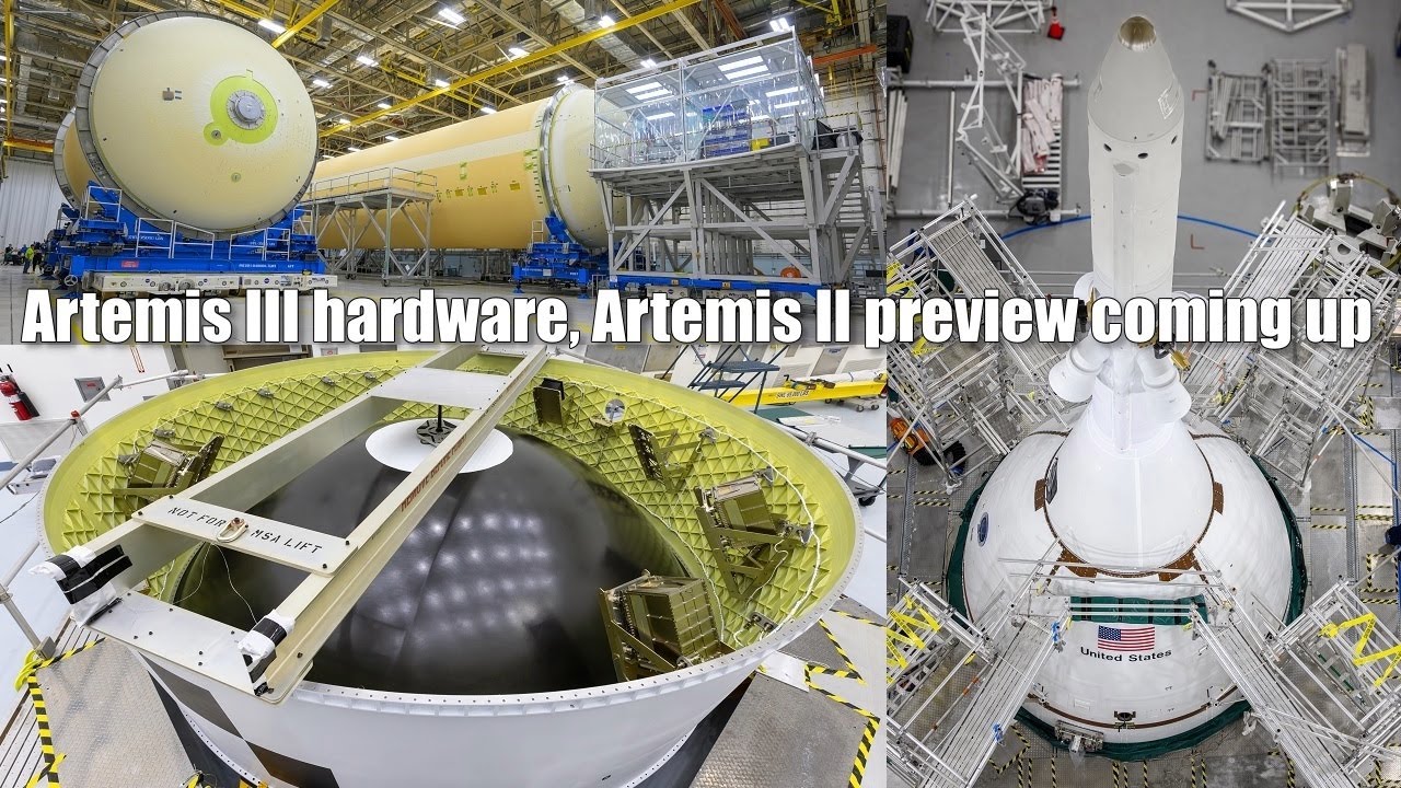 Предварительный обзор Artemis II на этой неделе, основные этапы Artemis III Orion, поставки двига...