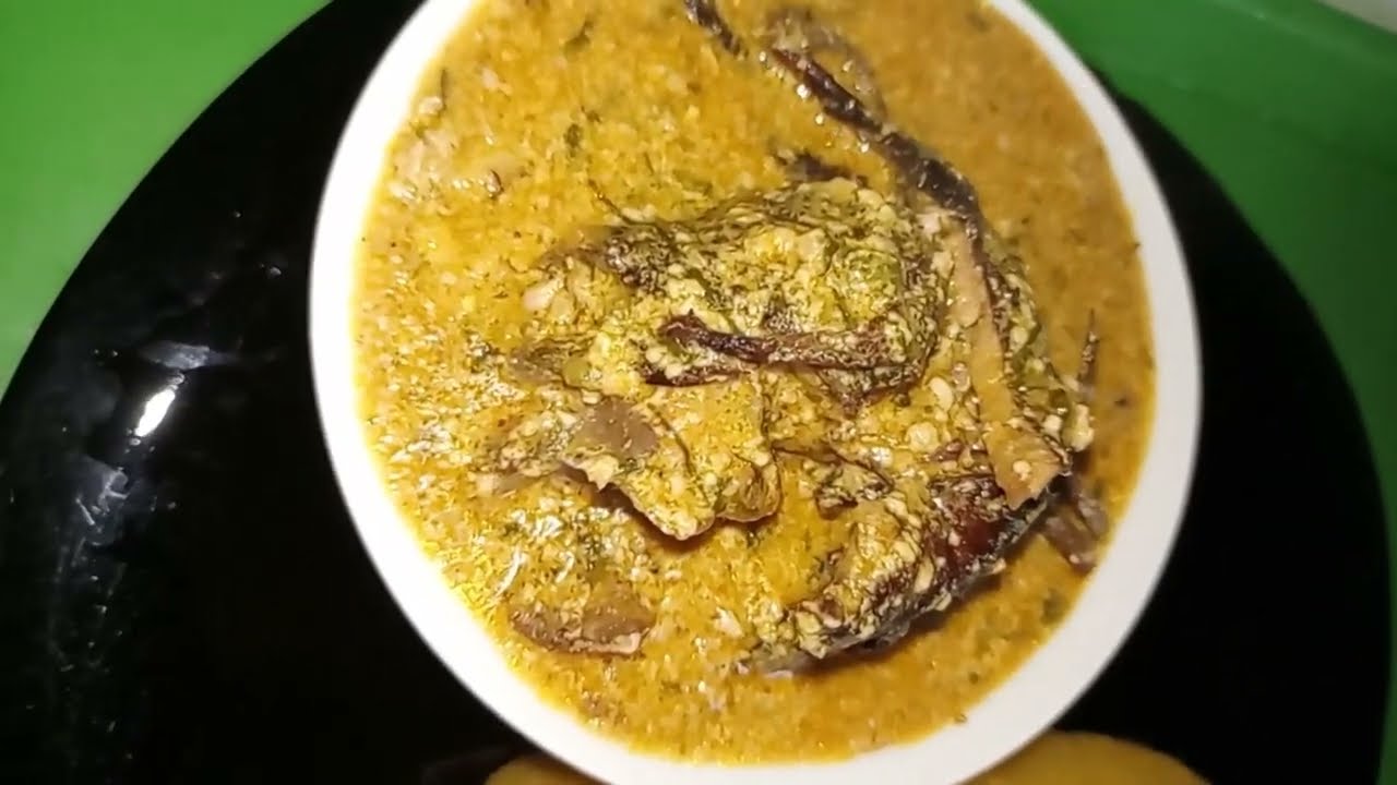How To Make Ogbono and okro soup // Authentic Cameroon Ogbono soup