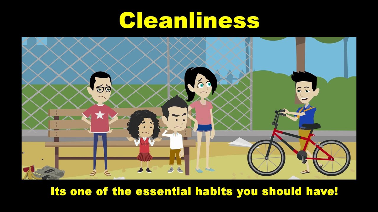 Kids And Story in English: Cleanliness and good hygiene