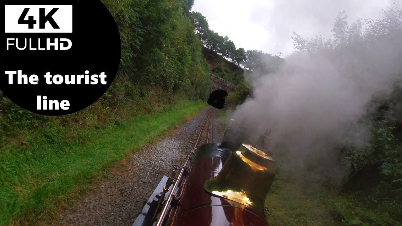 Sian The 2-4-2 Steam Locomotive - Full Run Down the Kirklees Light Railway - Cab Ride Steam Engine
