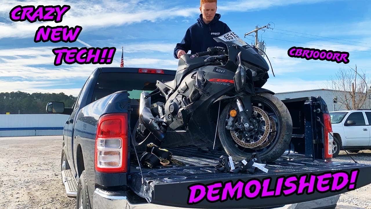 Восстановление разбитого Honda CBR1000RR 2019 года!!!