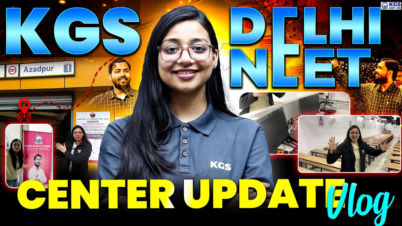 KGS NEET Center Tour | NEET Delhi Offline Centre का आगाज जल्द | KGS NEET