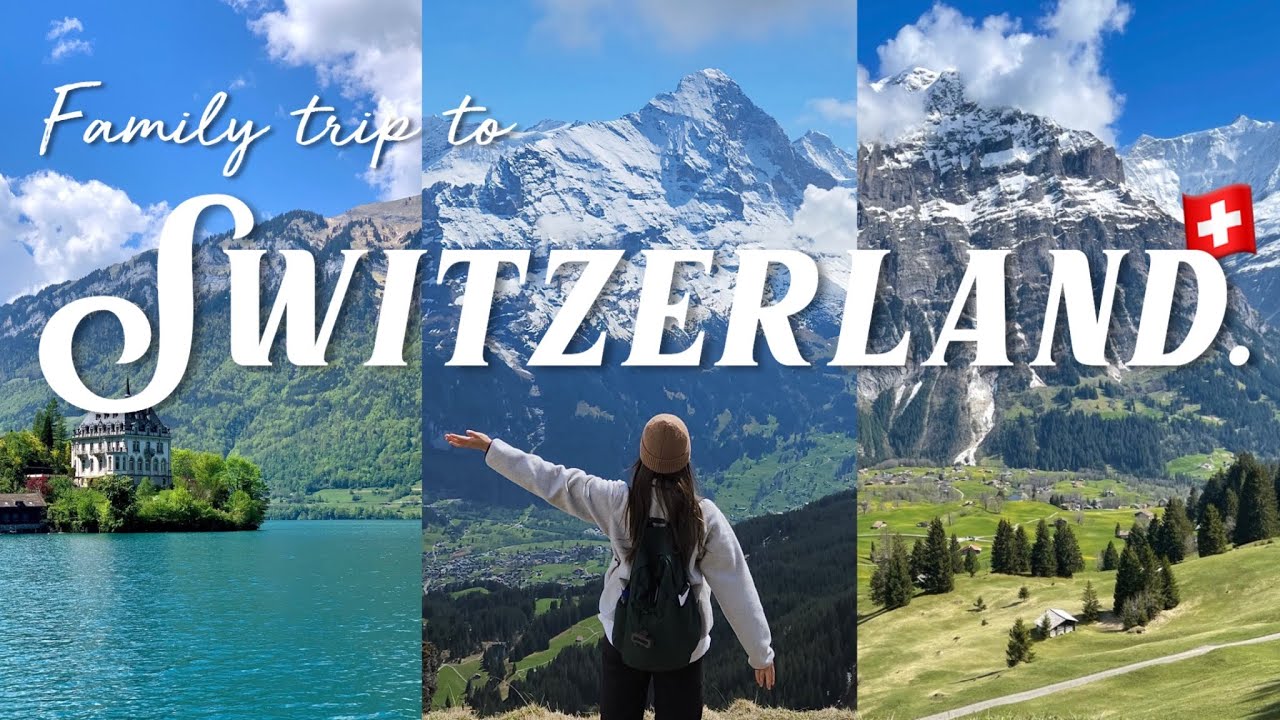 Eng)🇨🇭Swiss Vlog🏔️부모님의 버킷리스트가 내 인생여행지가 된다면? 그린델발트 숙소 Chalet Abendrotㅣ융프라우 피르스트ㅣ이젤발트ㅣ브리엔츠ㅣ스위스 브이로그