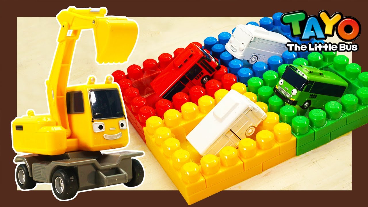 Мощные большегрузные автомобили l Тяжелые автомобили Tayo Lego Play S1 Special l Приключения Тайо