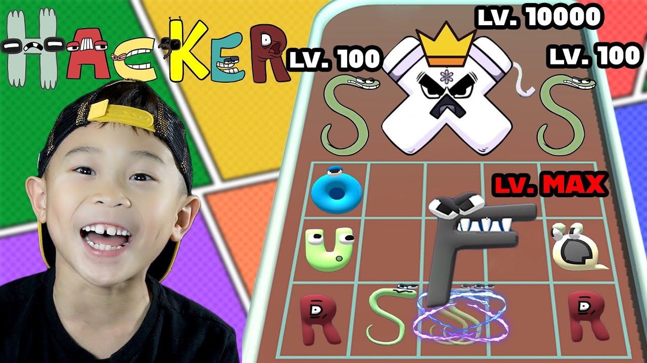A Fun ALPHABET LORE Game! Part 2 Max Level