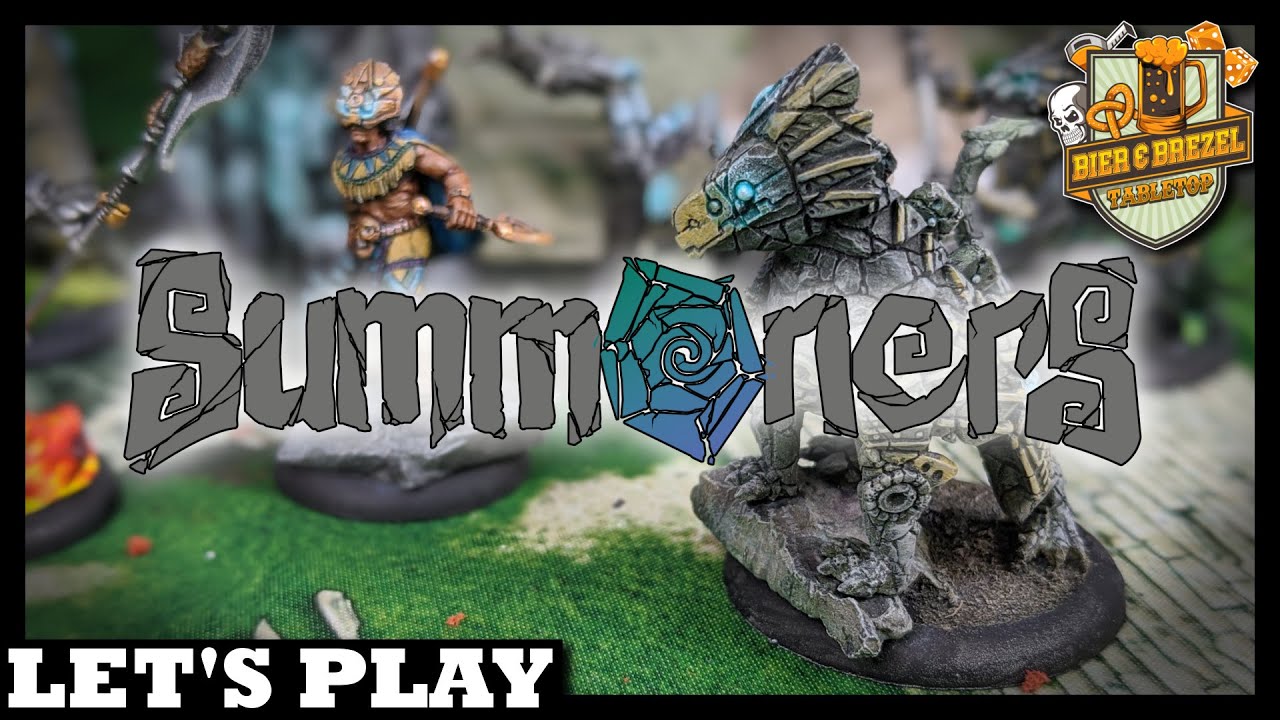 Let's Play Summoners | Feuer vs Erde | Tabletop Spielbericht