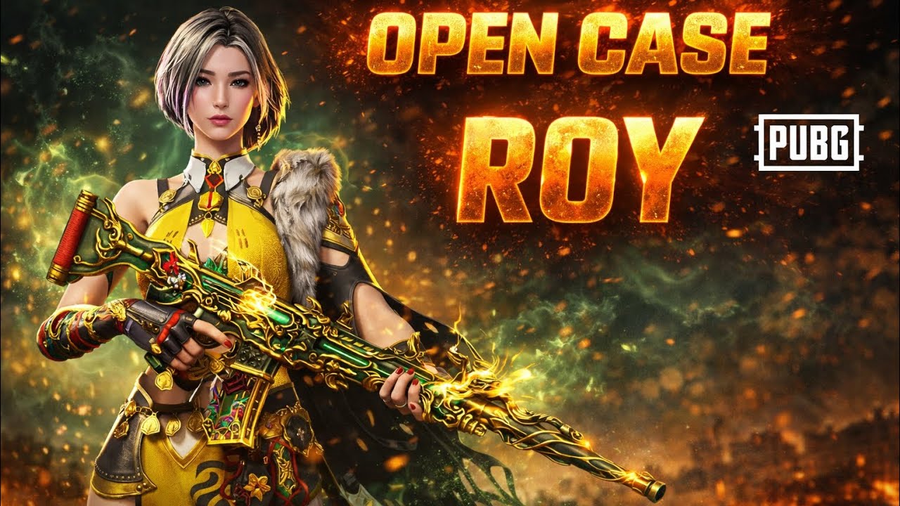 Yangi ultimate ochamiz Olovli M416🔥 Open Case!